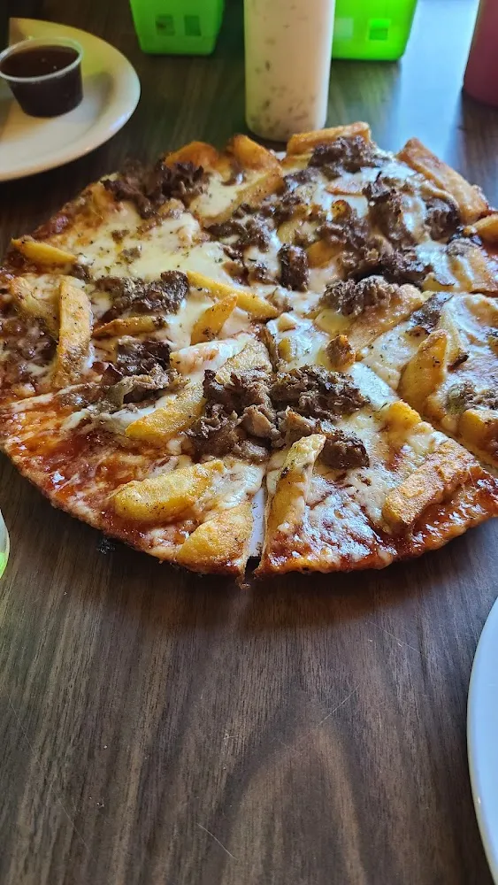 BBQ Steak Pizza